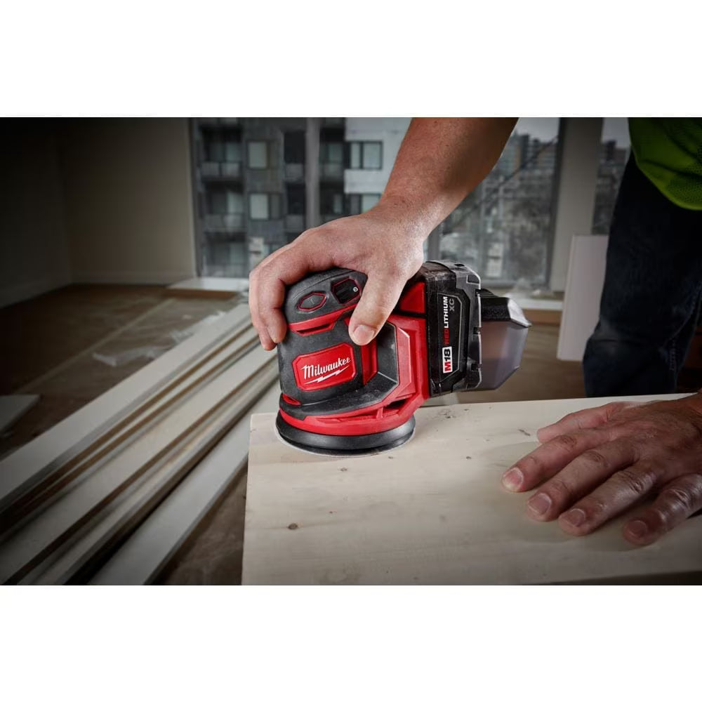Milwaukee 2648-20 Tool M18 18-Volt Lithium-Ion Cordless 5 inch Random Orbit Sander (Tool Only)