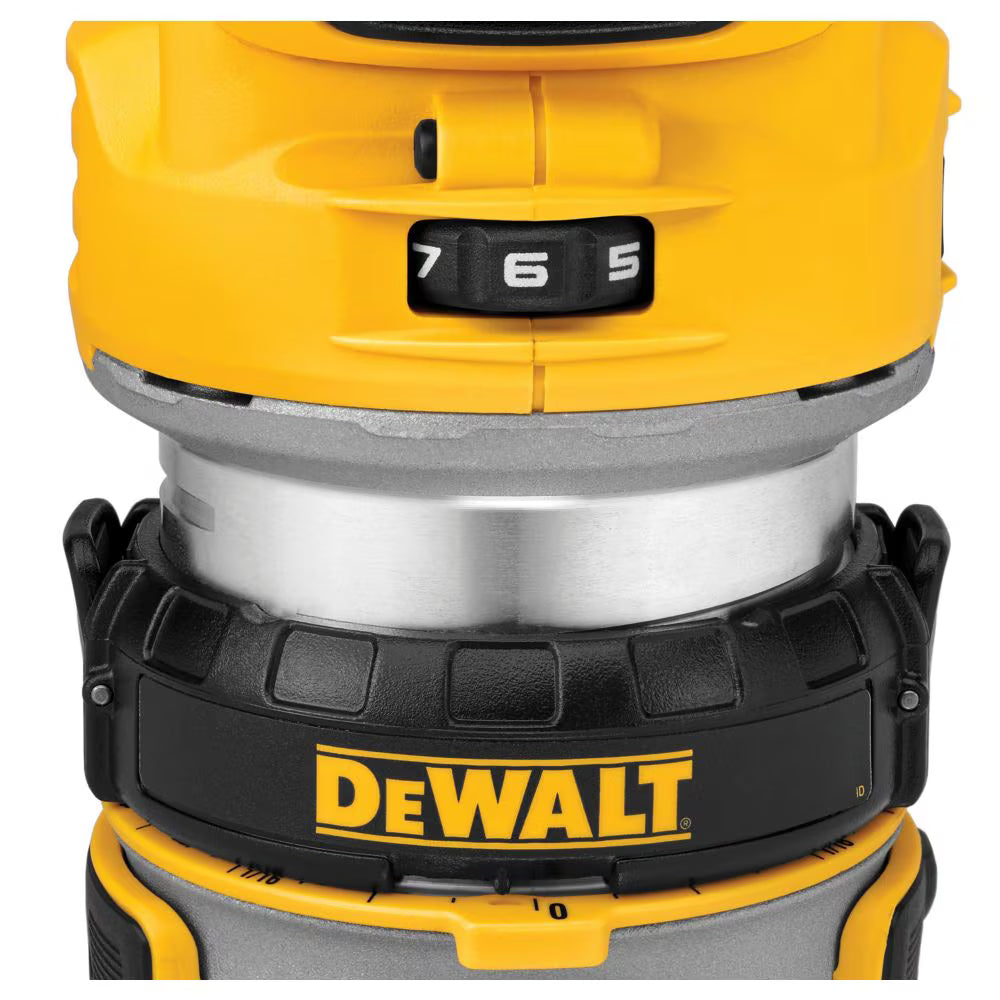 DEWALT DCW600B 20V Max XR Lithium-Ion Cordless Brushless Compact Router