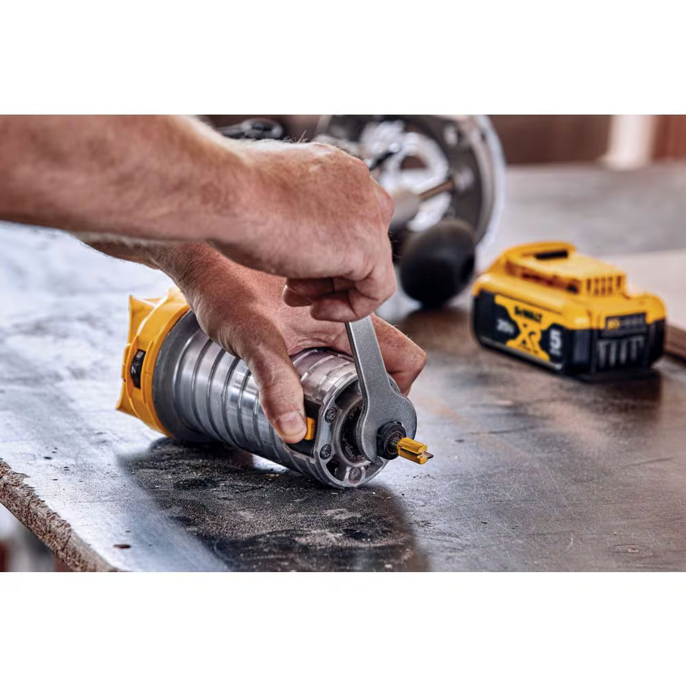 DEWALT DCW600B 20V Max XR Lithium-Ion Cordless Brushless Compact Router