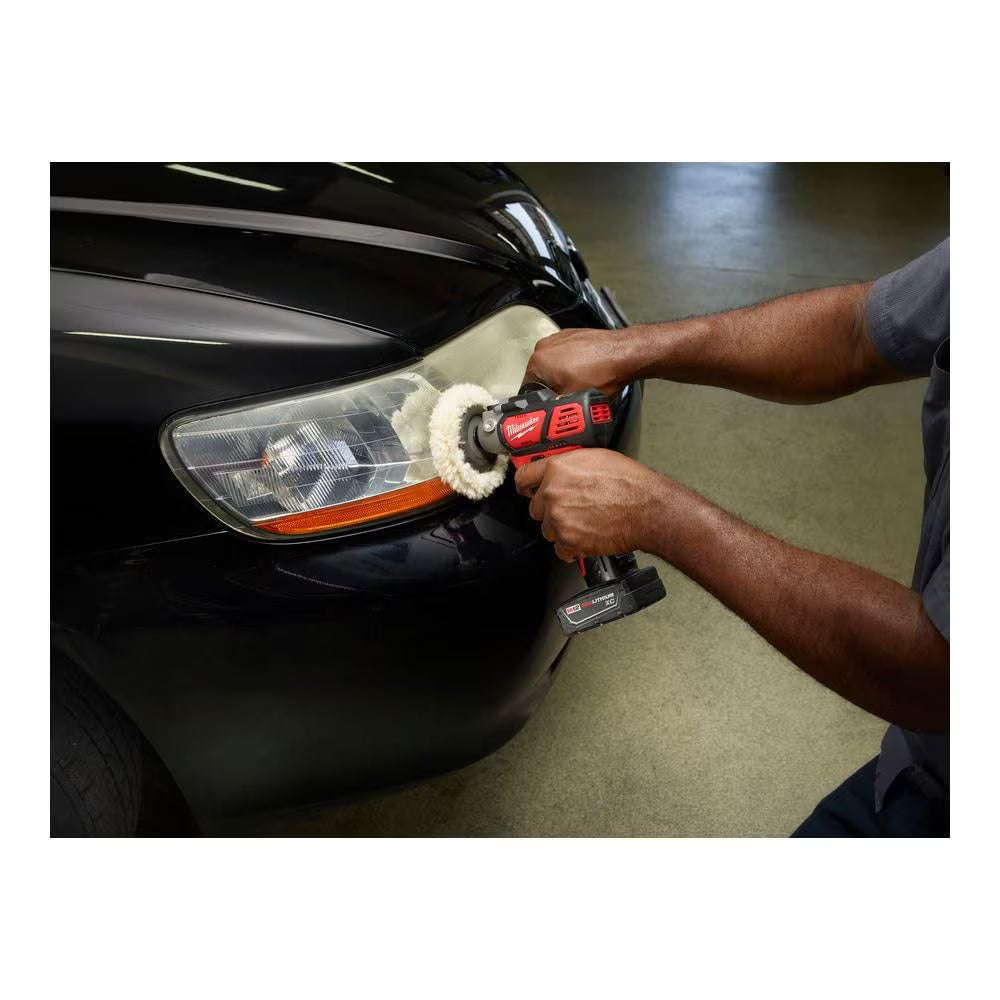 Milwaukee 2438-20 Tool M12 12V Li-Ion Cordless Variable Speed Polisher/Sander (Tool Only)