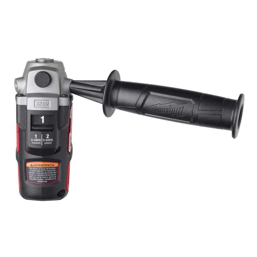 Milwaukee 2438-20 Tool M12 12V Li-Ion Cordless Variable Speed Polisher/Sander (Tool Only)