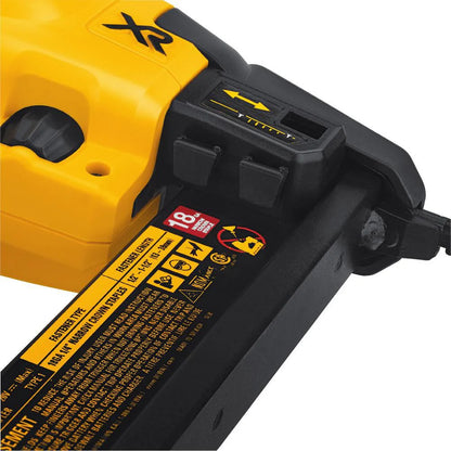 DEWALT DCN681B 20V MAX XR Lithium-Ion Cordless Brushless 18-Gauge Narrow Crown Stapler (Tool-Only)