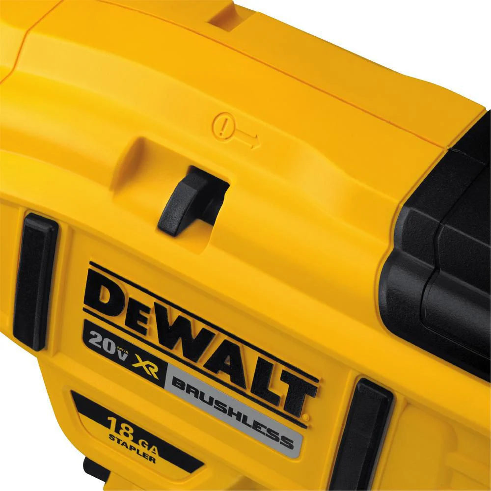 DEWALT DCN681B 20V MAX XR Lithium-Ion Cordless Brushless 18-Gauge Narrow Crown Stapler (Tool-Only)