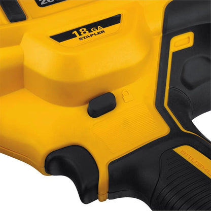 DEWALT DCN681B 20V MAX XR Lithium-Ion Cordless Brushless 18-Gauge Narrow Crown Stapler (Tool-Only)
