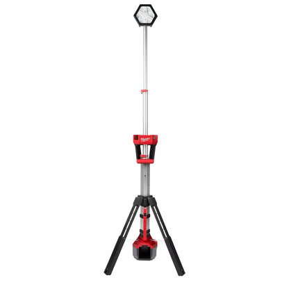 Milwaukee 2131-20 Tool M18 18-Volt Lithium-Ion Cordless Rocket Dual Power Portable Tower Light (Tool Only)