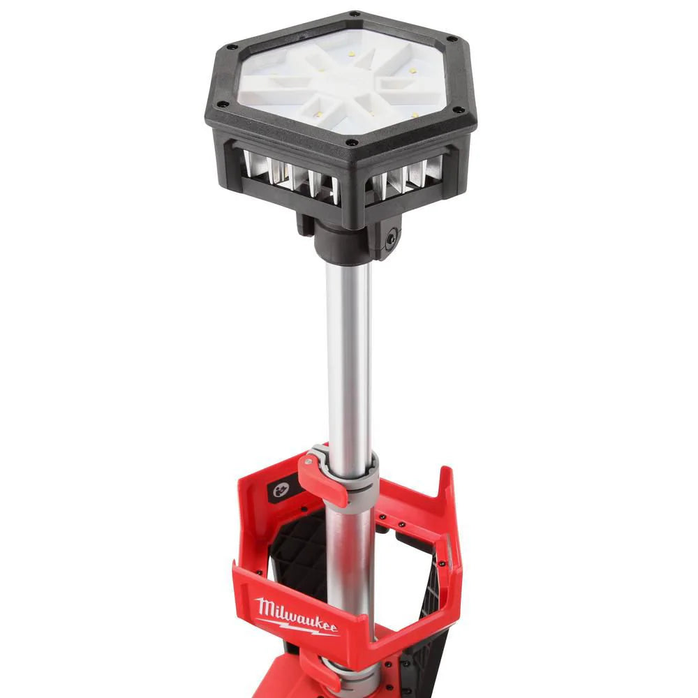 Milwaukee 2131-20 Tool M18 18-Volt Lithium-Ion Cordless Rocket Dual Power Portable Tower Light (Tool Only)