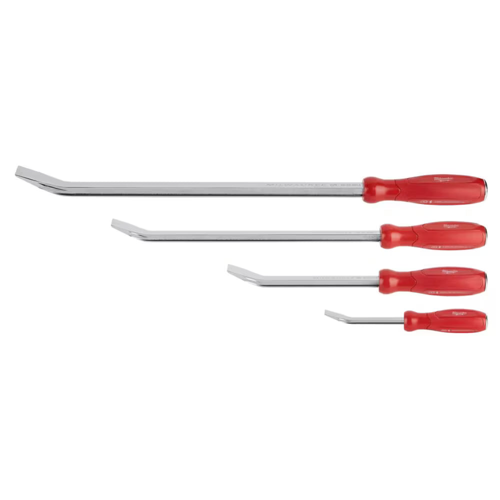 Milwaukee 48-22-9214 Tool Milwaukee Tool 4pc Pry Bar Set