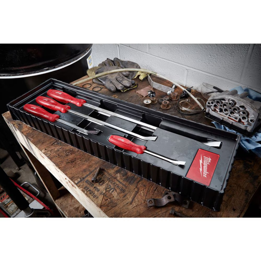 Milwaukee 48-22-9214 Tool Milwaukee Tool 4pc Pry Bar Set