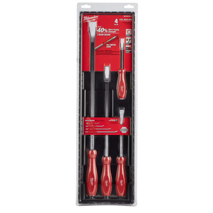 Milwaukee 48-22-9214 Tool Milwaukee Tool 4pc Pry Bar Set