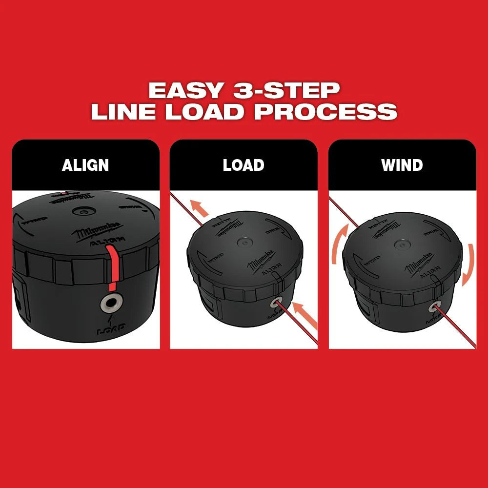 Milwaukee 49-16-2717 Tool M18 FUEL 16 -inch String Trimmer Attachment for Milwaukee QUIK-LOK Attachment System