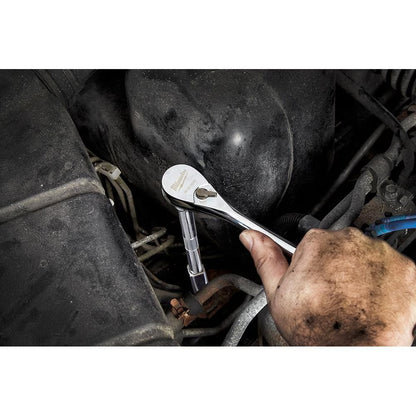 Milwaukee 48-22-9004  Tool 1/4 -inch Drive SAE/Metric Ratchet and Socket Mechanics Tool Set (50-Piece)