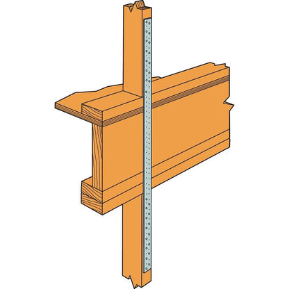 CS Coiled Strap 1-1/4" Wide | Galvanized Continuous Utility Strap