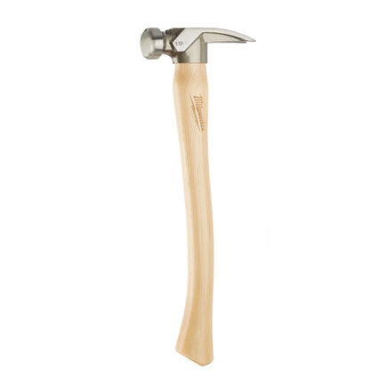 Milwaukee 48-22-9519 Tool 19oz Smooth Face Hickory Wood Framing Hammer