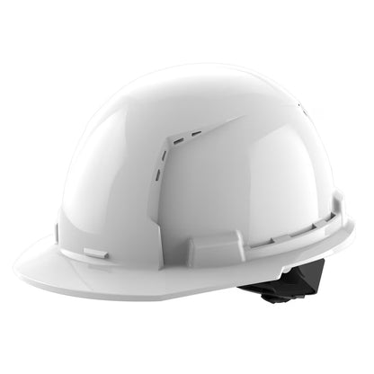 Milwaukee 48-73-1200 Tool BOLT White Type 1 Class C Front Brim Vented Hard Hat with 4 Point Ratcheting Suspension