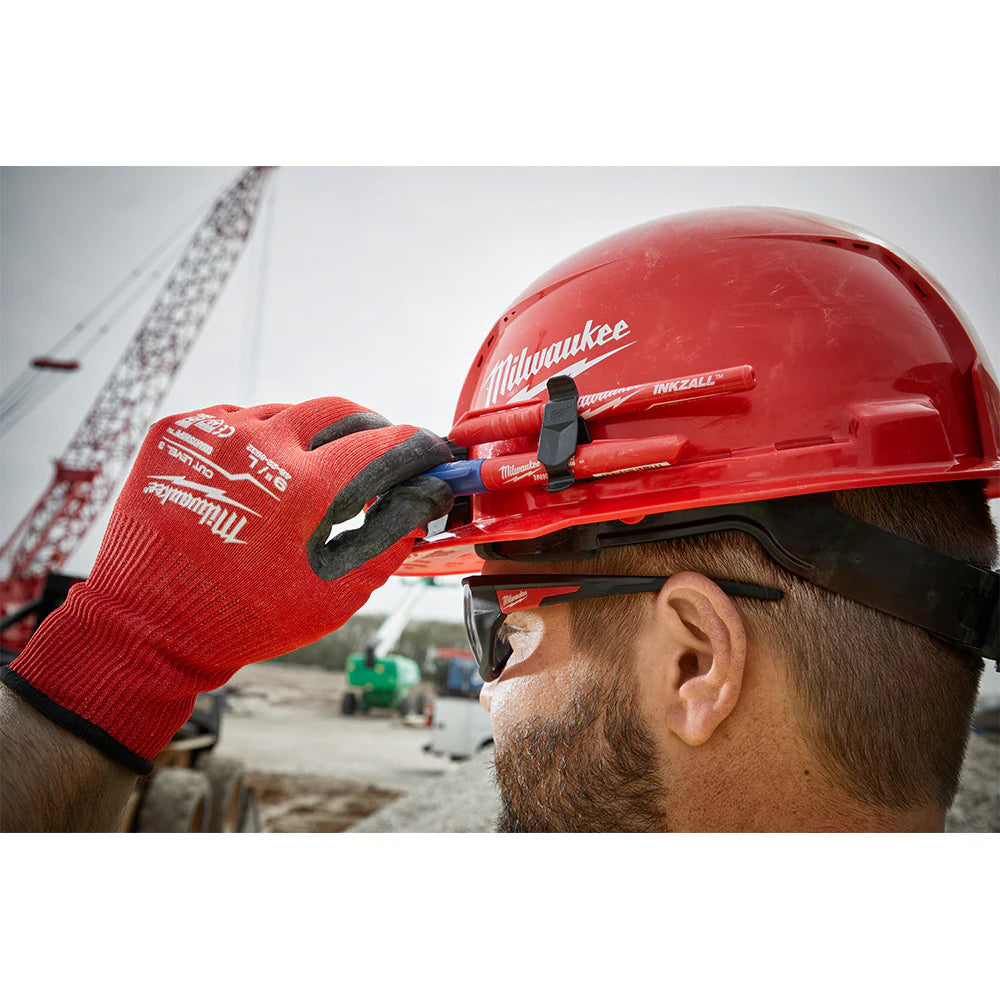 Milwaukee 48-73-1200 Tool BOLT White Type 1 Class C Front Brim Vented Hard Hat with 4 Point Ratcheting Suspension