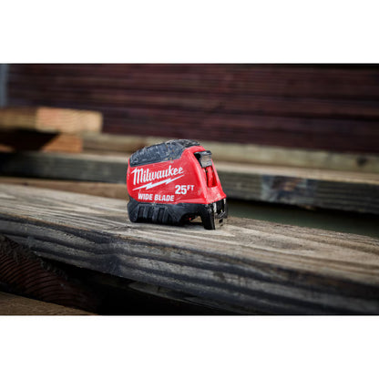 Milwaukee 48-22-1226 Tool 8 m/26 ft. x 1.3 -inch Wide Blade Tape Measure with 17 ft. Reach
