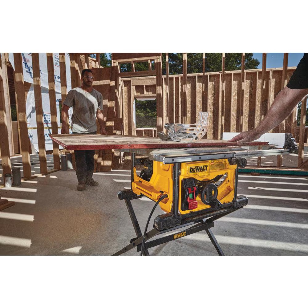 DEWALT DWE7485 15 Amp Corded 8-1/4 inch Compact Portable Jobsite Table saw (Stand Not Included)