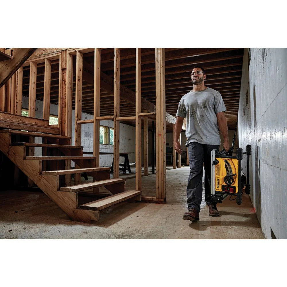 DEWALT DWE7485 15 Amp Corded 8-1/4 inch Compact Portable Jobsite Table saw (Stand Not Included)