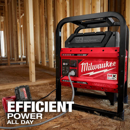 Milwaukee MXF002-2XC Tool MX FUEL CARRY-ON 3600W/1800W Li-Ion Battery Powered Portable Power Station Generator With 2 Batteries