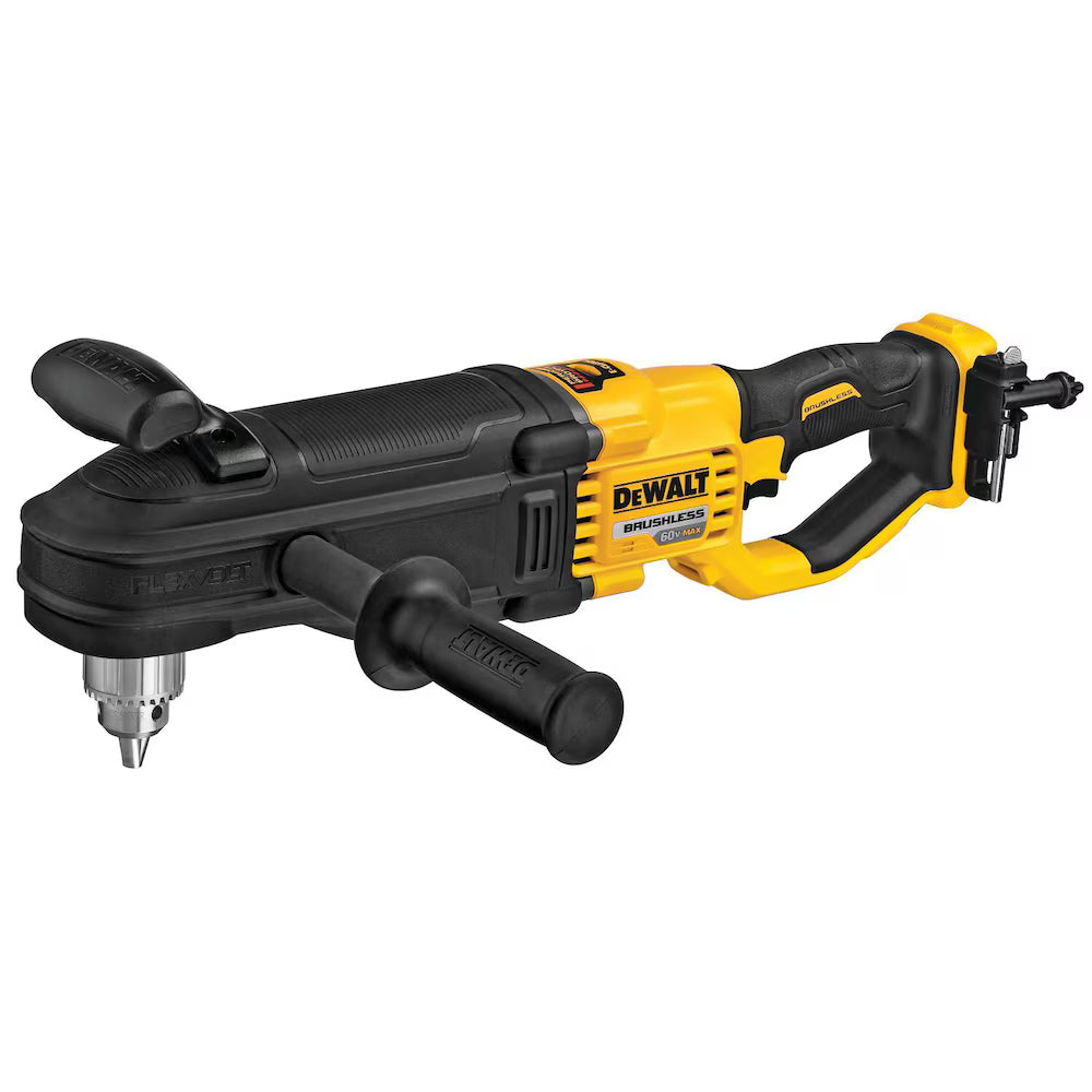 DEWALT DCD470B 60V MAX FLEXVOLT Lithium-Ion Cordless Brushless In-Line Stud and Joist Drill Kit with E-Clutch System (Tool-Only)