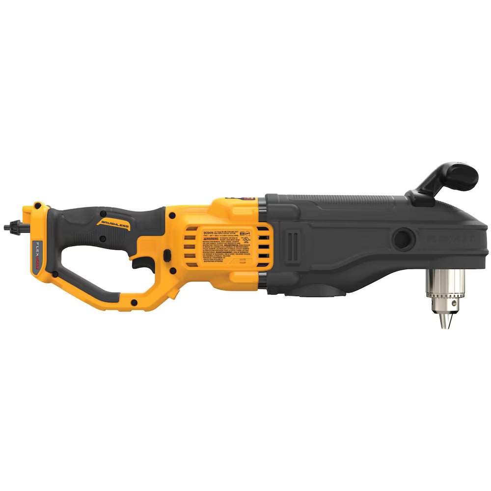 DEWALT DCD470B 60V MAX FLEXVOLT Lithium-Ion Cordless Brushless In-Line Stud and Joist Drill Kit with E-Clutch System (Tool-Only)