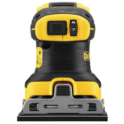 DEWALT DCW200B 20V MAX XR Cordless Brushless 1/4 Sheet Variable Speed Sander (Tool-Only)
