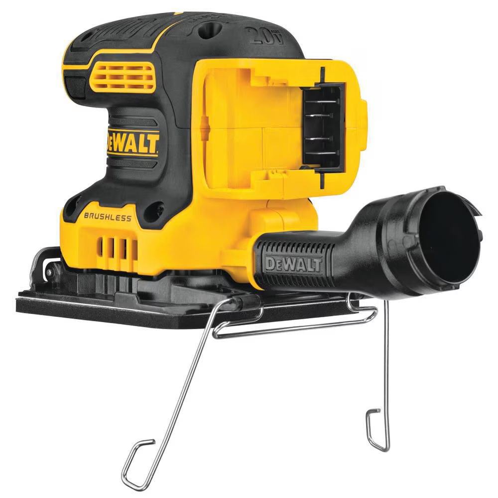 DEWALT DCW200B 20V MAX XR Cordless Brushless 1/4 Sheet Variable Speed Sander (Tool-Only)