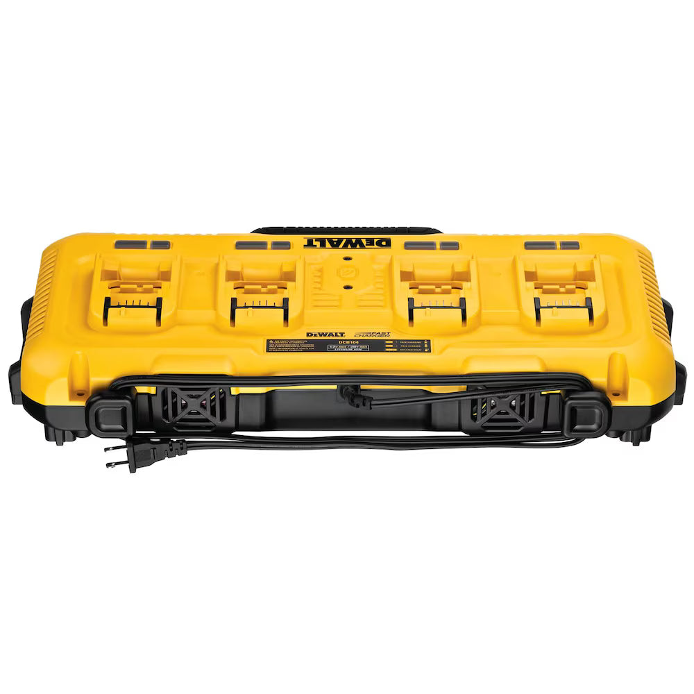 DEWALT DCB104 12V/20V/60V MAX Lithium-Ion 4-Port Fast Battery Charger