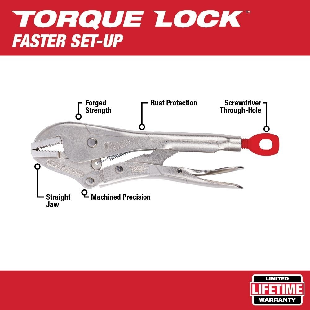 Milwaukee 48-22-3695 Tool Torque Lock Locking Pliers Kit (5-Piece)