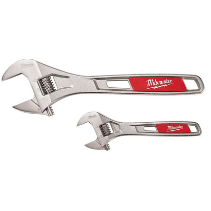 Milwaukee 48-22-7400  Tool 6 -inch and 10 -inch Adjustable Wrench (2-Pack)