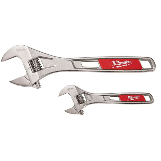 Milwaukee 48-22-7400  Tool 6 -inch and 10 -inch Adjustable Wrench (2-Pack)