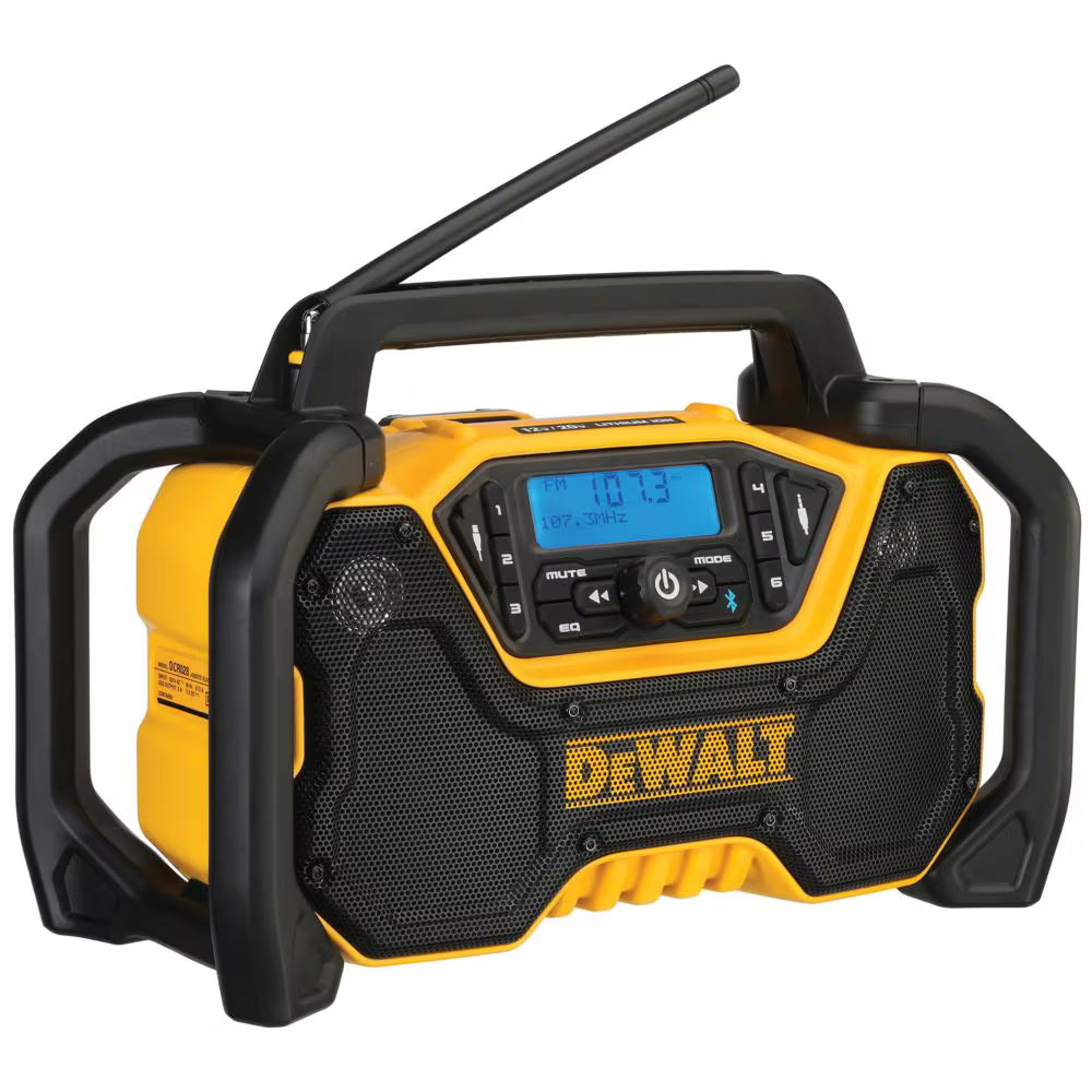 DEWALT DCR028B 20V MAX Lithium-Ion Cordless Compact Bluetooth Radio (Tool Only)