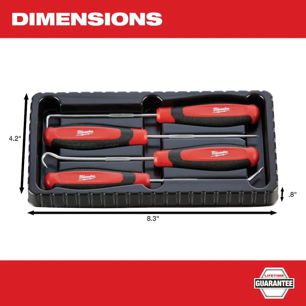 Milwaukee 48-22-9215 Tool Hook & Pick Set (4-Piece)