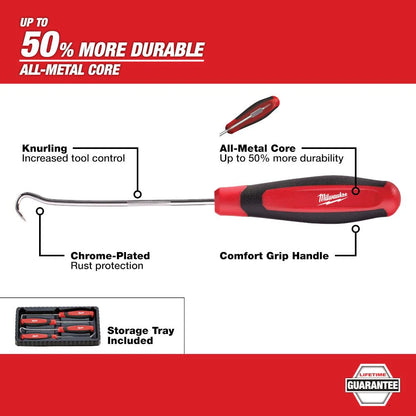 Milwaukee 48-22-9215 Tool Hook & Pick Set (4-Piece)