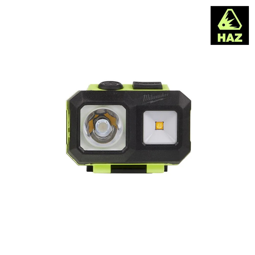 Milwaukee 2004HZL Tool 310 Lumens LED Intrinsically Safe Spot/Flood Headlamp with Batteries