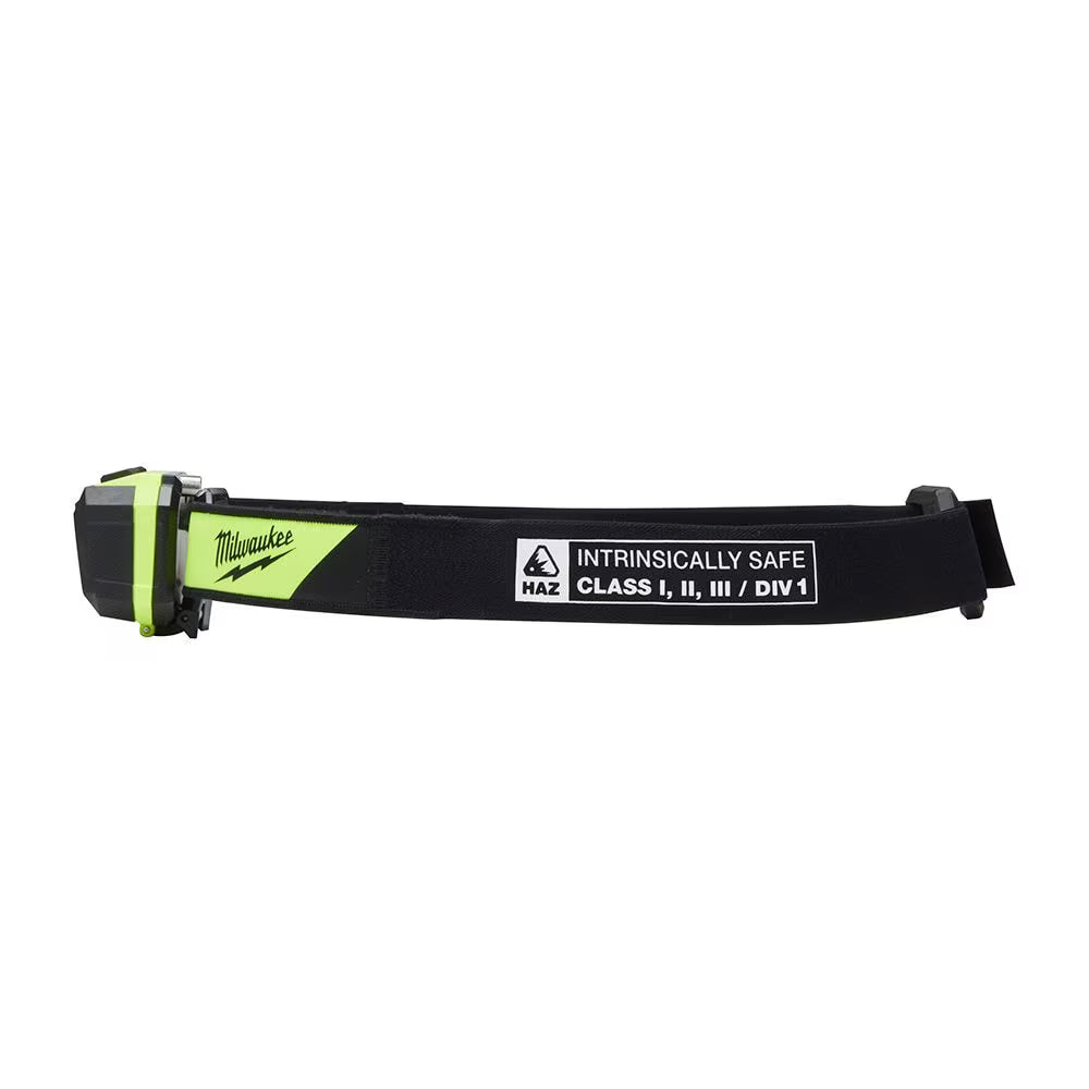 Milwaukee 2004HZL Tool 310 Lumens LED Intrinsically Safe Spot/Flood Headlamp with Batteries