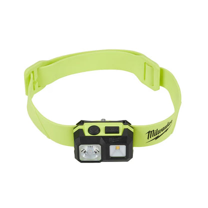 Milwaukee 2004HZL Tool 310 Lumens LED Intrinsically Safe Spot/Flood Headlamp with Batteries