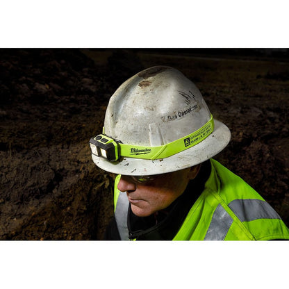 Milwaukee 2004-HZL Tool 310 Lumens LED Intrinsically Safe Spot/Flood Headlamp with Batteries