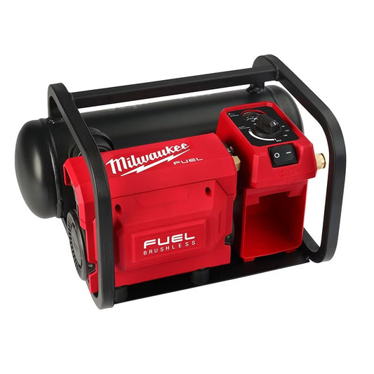 Milwaukee 2840-20 Tool M18 FUEL 18-Volt Lithium-Ion Brushless Cordless 2 Gallon Electric Compact Quiet Compressor (Tool Only)