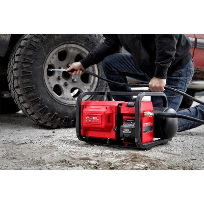 Milwaukee 2840-20 Tool M18 FUEL 18-Volt Lithium-Ion Brushless Cordless 2 Gallon Electric Compact Quiet Compressor (Tool Only)