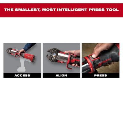 Milwaukee M18 FORCE LOGIC Long Throw Press Tool Kit – 18V, 2 × 3.0Ah Batteries