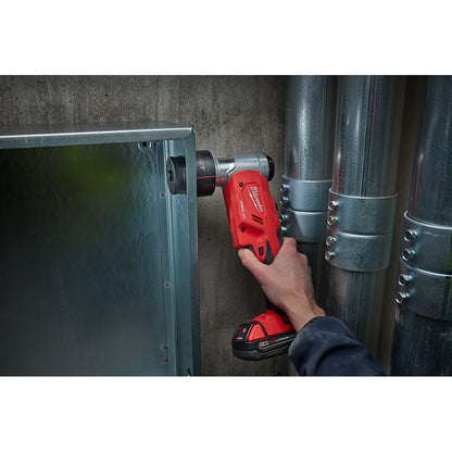 Milwaukee 2677-23 Tool M18 18-Volt Li-Ion 1/2 -inch - 4 -inch FORCE LOGIC 6 Ton Cordless Knockout Kit 2.0Ah Battery