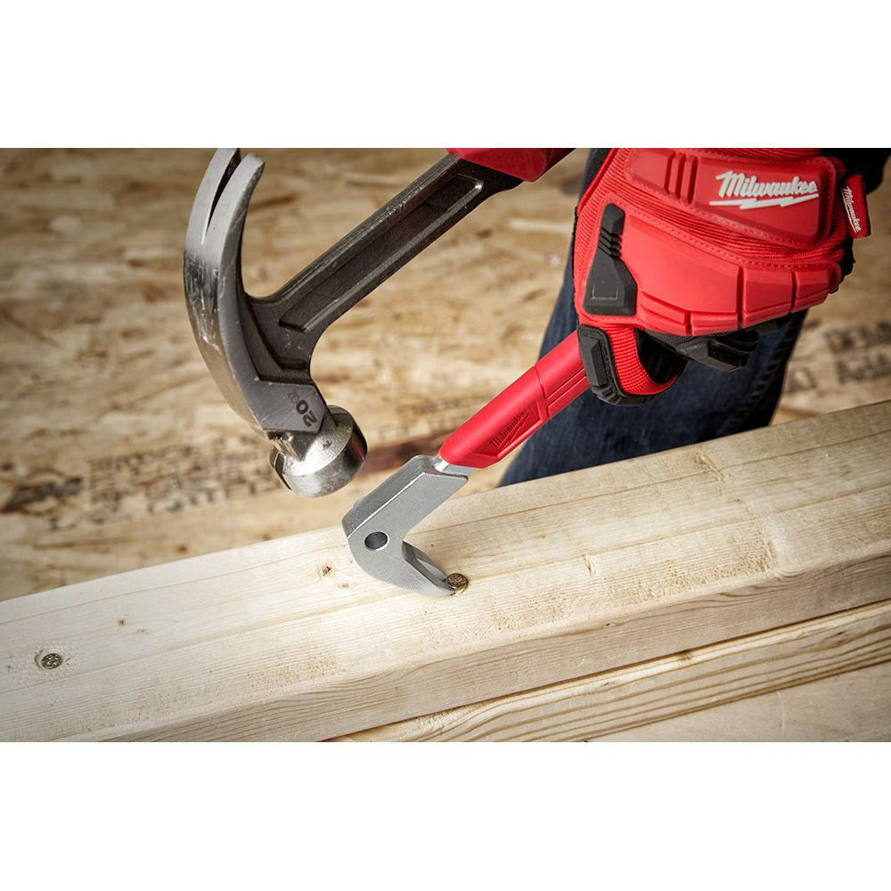 Milwaukee 48-22-9031 Tool 10 -inch Nail Puller with Dimpler