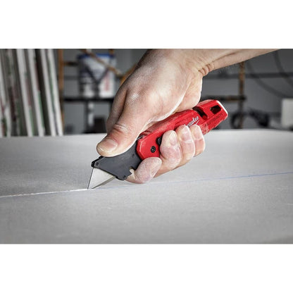 Milwaukee 48-22-1502 Tool FASTBACK Folding Utility Knife with Blade Storage and General Purpose Blade