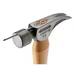 Stiletto TI14SC 14 oz Titanium Smooth Face Hammer with 18 -inch Curved Hickory Handle
