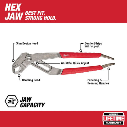 Milwaukee 48-22-6212 Tool 12 -inch V-Jaw Pliers