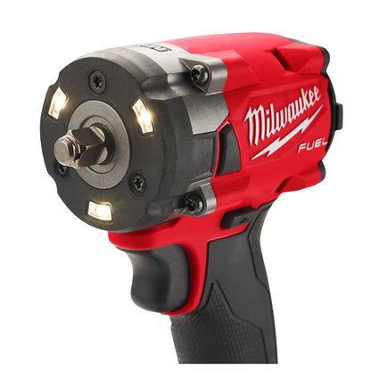 Milwaukee 2854-20 Tool M18 FUEL 18-Volt Lithium-Ion Brushless Cordless 3/8 -inch Compact Impact Wrench with Friction Ring