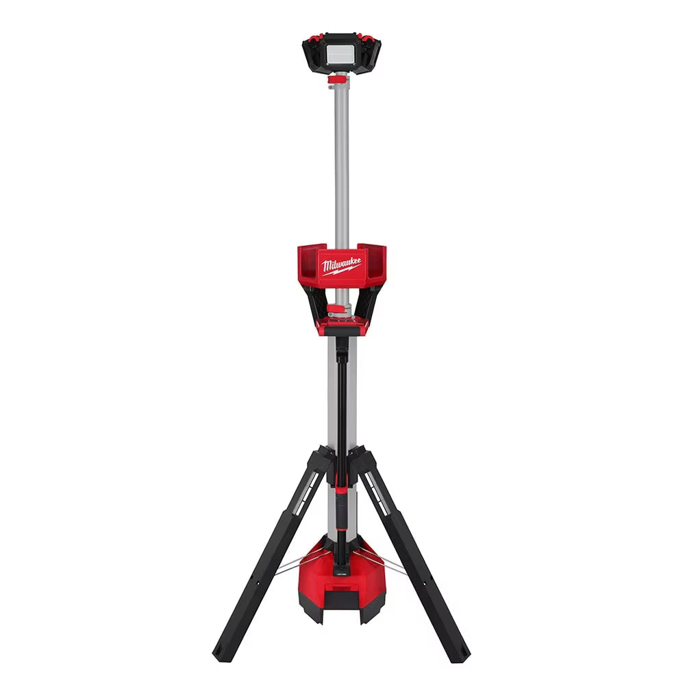 Milwaukee 2136-20 Tool M18 18-Volt Lithium-Ion Cordless 6,000 Lumens Rocket Dual Power Tower Light with Charger (Tool-Only)