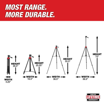Milwaukee 48-35-1411 Tool 72 -inch Adjustable Laser Level Tripod