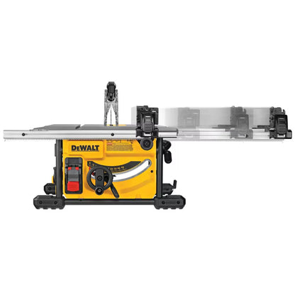 DEWALT DWE7485WS 15 Amp Corded 8-1/4 inch Compact Jobsite Table saw with Stand